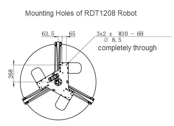 RDT1208 Delta Parallel Robot